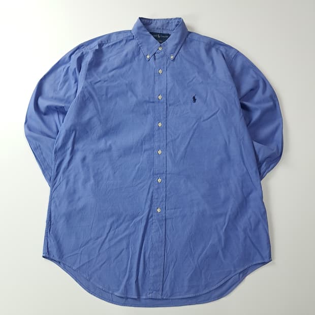 CK776 XL 폴로 90s 야무스 핀포인트 블루 셔츠 남방