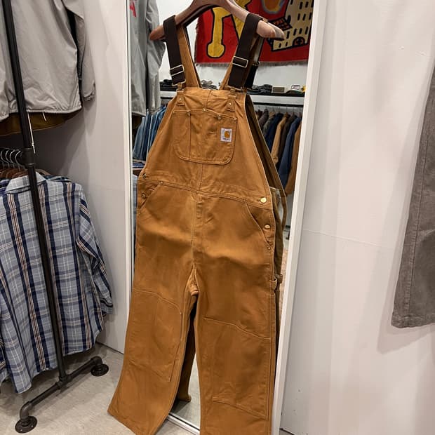 Carhartt 칼하트 Duck Bib 덕 캔버스 카펜터 오버롤