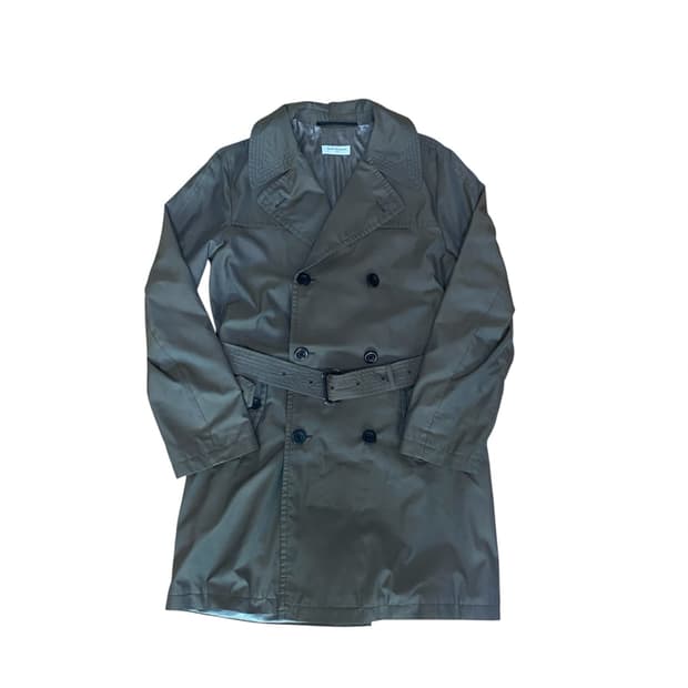 Belted Double Breasted Trench Coat