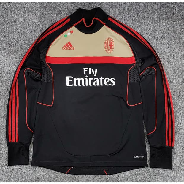 아디다스 11-12 AC 밀란 트레이닝탑 웜업 95