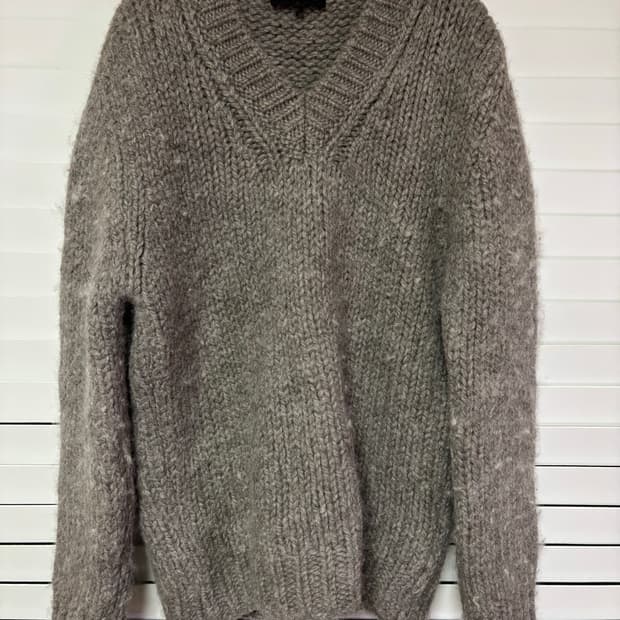 앤드뮐미스터 알파카 니트 s