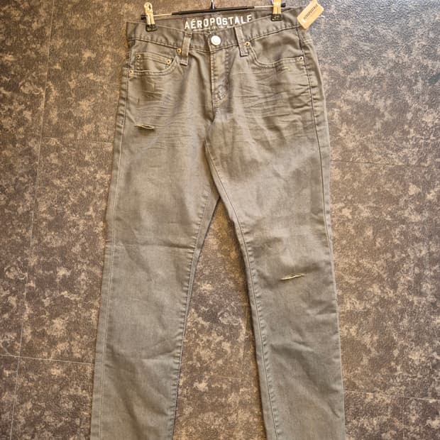 27인치 에어로포스테일 면바지 새상품 아메카지 워싱 빈티지