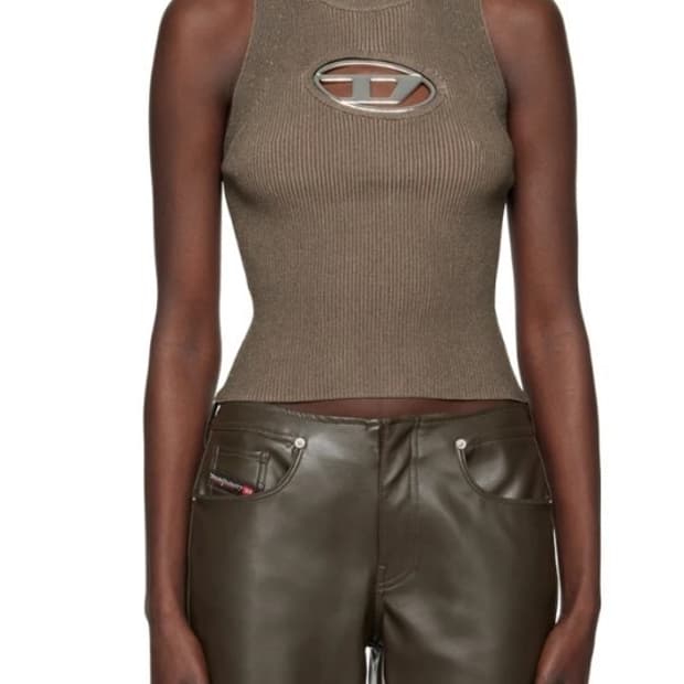 디젤 오네르바 민소매 나시 티셔츠 s사이즈