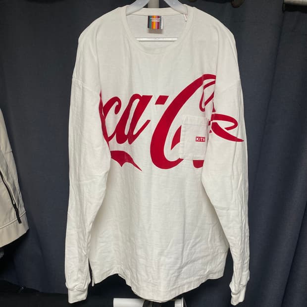KITH x 코카콜라 롱슬리브 L