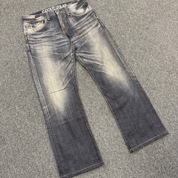 30)에드윈 503 빈티지 워싱 데님팬츠