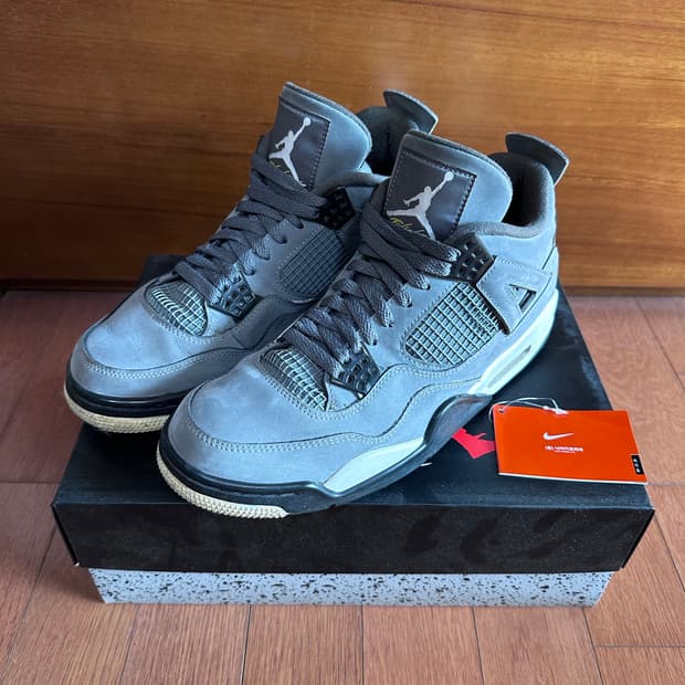 [280] 나이키 에어조던4 레트로 쿨그레이 2019