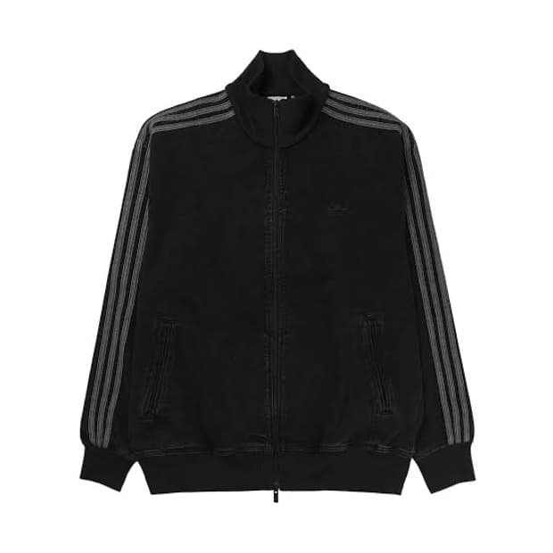 아디다스 데님 파이어버드 트랙탑 M 블랙