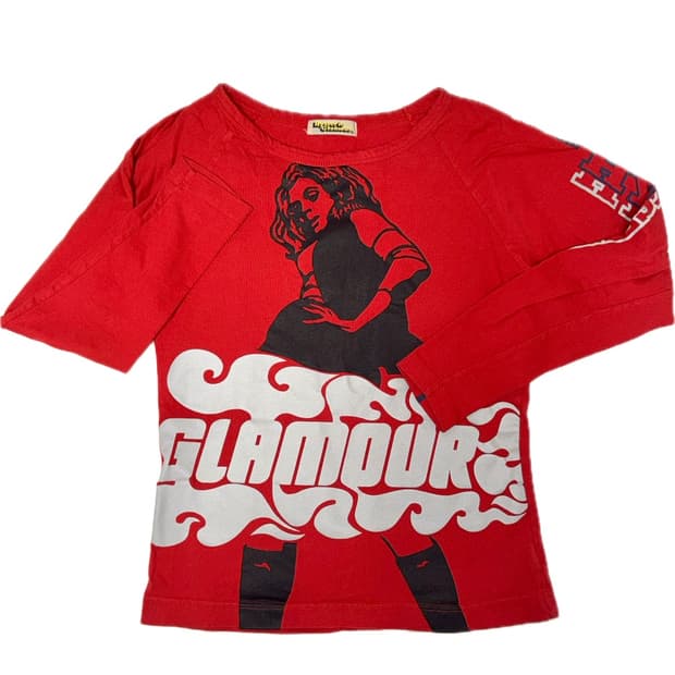 히스테릭글래머 빅센 걸 롱슬리브