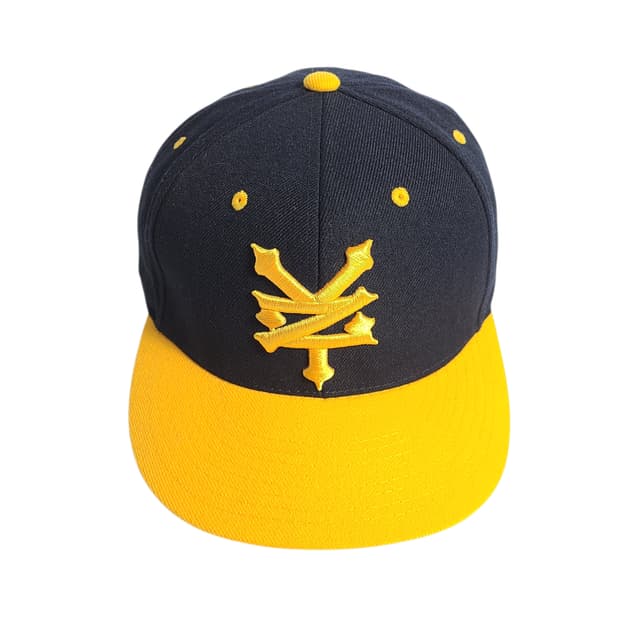 ZooYork) 빈티지 주욕 ZNY 로고 캡 검/노