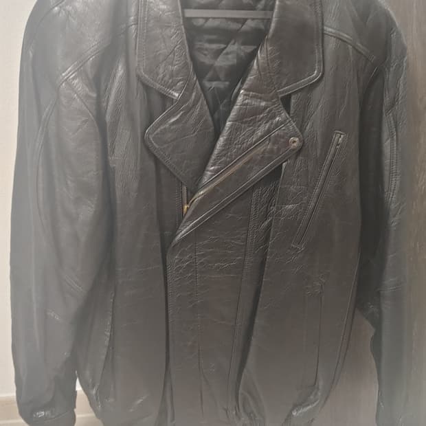 빈티지 가죽자켓 소가죽