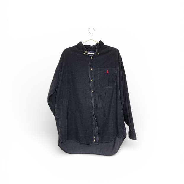 폴로 랄프로렌 네이비 코듀로이 셔츠