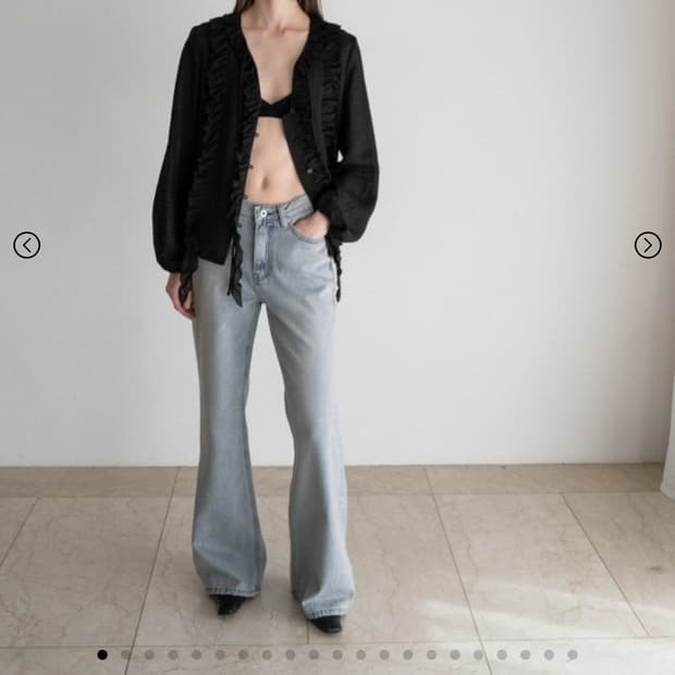 Whoisshe MUTE BOOTCUT JEANS 1
