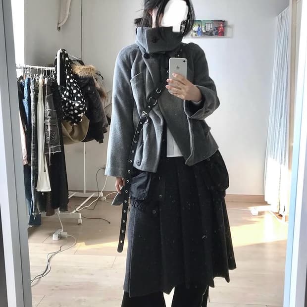 미라이클립 빈티지 코디셋