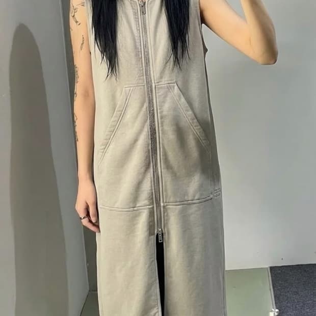 릭오웬스 다크쉐도우 베스트 롱베스트 조끼