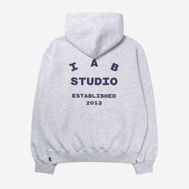 아이앱 스튜디오 25 후드 라이트 그레이 네이비