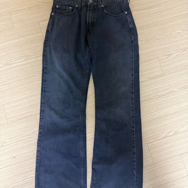 리바이스 527 31x34 흑청 부츠컷