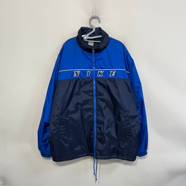 빅사이즈 나이키  00s 올드스쿨 스펠아웃 누빔 자켓 XXXL