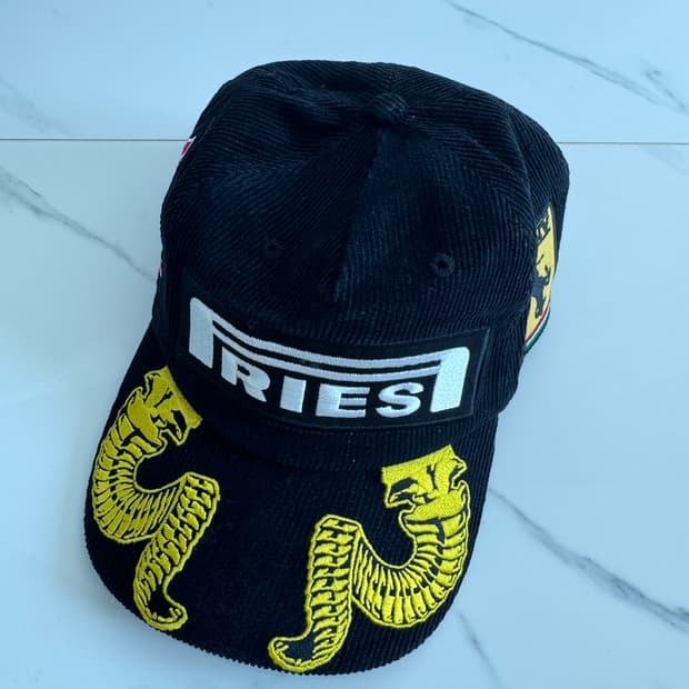 Aries moto corduroy cap