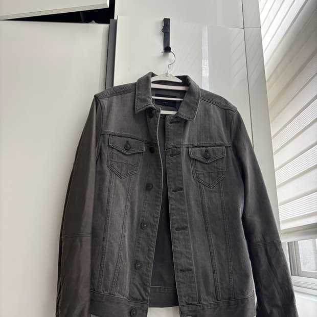 ALL SAINTS 그레이 데님 자켓