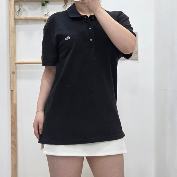 [프립]4/라코스테 반팔카라티 블랙