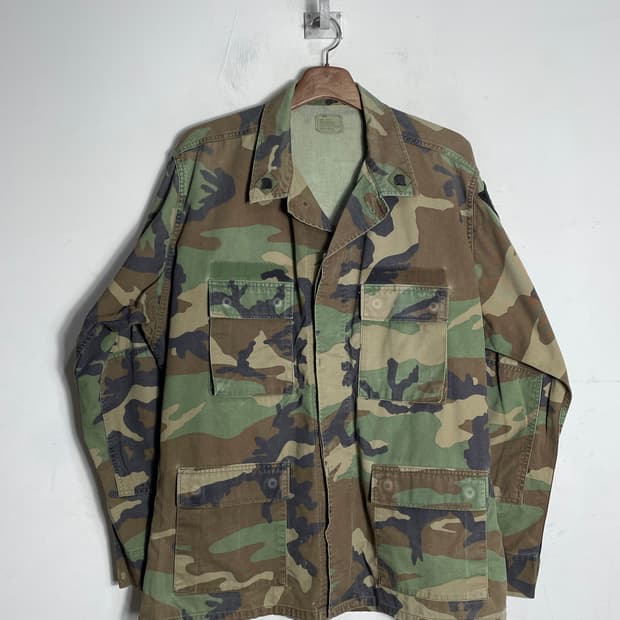미군 오리지널 우드랜드 군복 자켓 L/R
