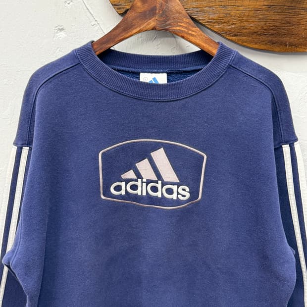 Adidas 3-Stripes Patch Logo Sweatshirt