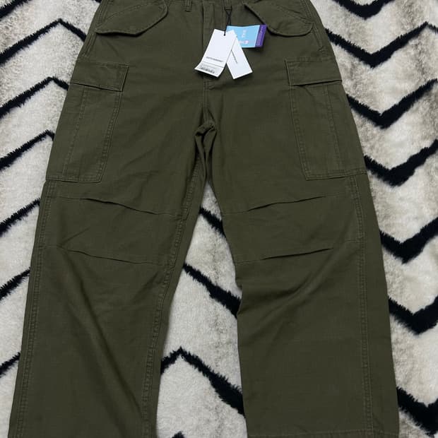 [S]아웃스탠딩 M-65 립스탑 카고 팬츠/카키