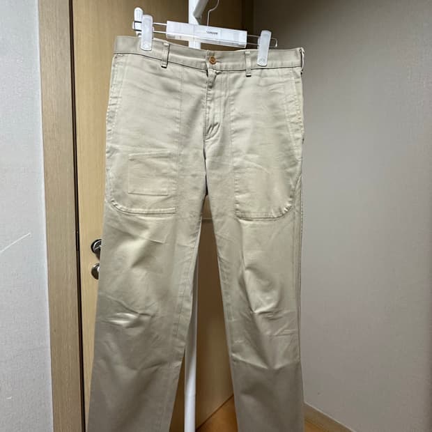 꼼데가르송 옴므 코튼 팬츠