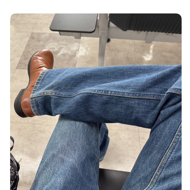 [270] 토네이도마트 드레이핑 레더 슈즈