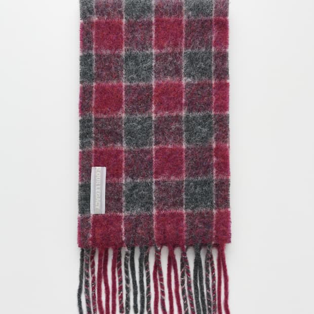 [OS] 아워레가시 에스테이트 스카프 핑크 퍼지