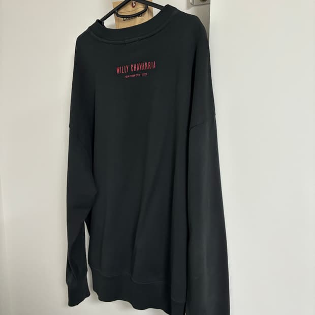 윌리 차바리아 백로고 맨투맨