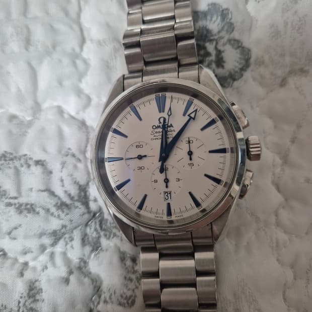 오메가씨마스터아쿠아테라크로노블루핸즈42mm