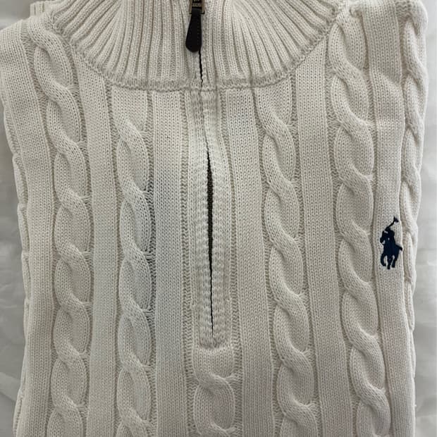 폴로 케이블 반집업  XL