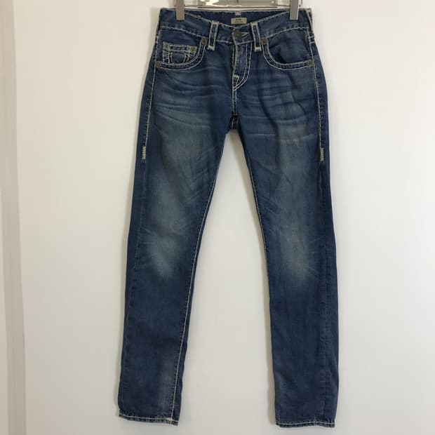 트루릴리전 USA GENO 릴렉시드슬림 청바지 [28]