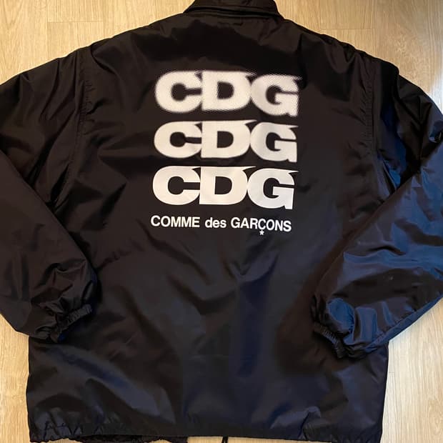 꼼데가르송 CDG 블랙 코치 자켓 (겨울용)