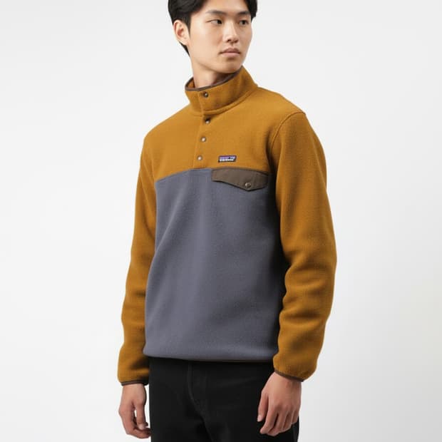 파타고니아 신칠라 풀오버 쉘터 브라운 M
