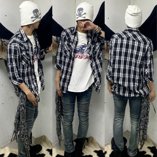 (Sorridere)00’s JPN Mood Black Loose-Fit