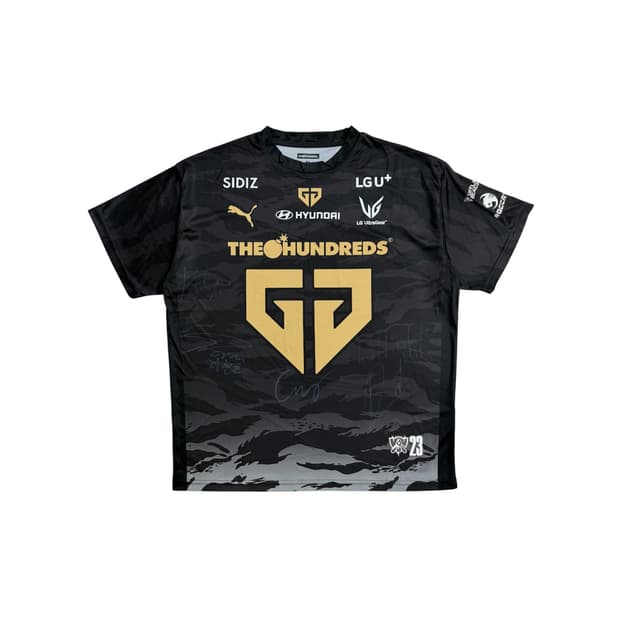 Gen.G 젠지 2023 사인 싸인 반팔 유니폼 져지