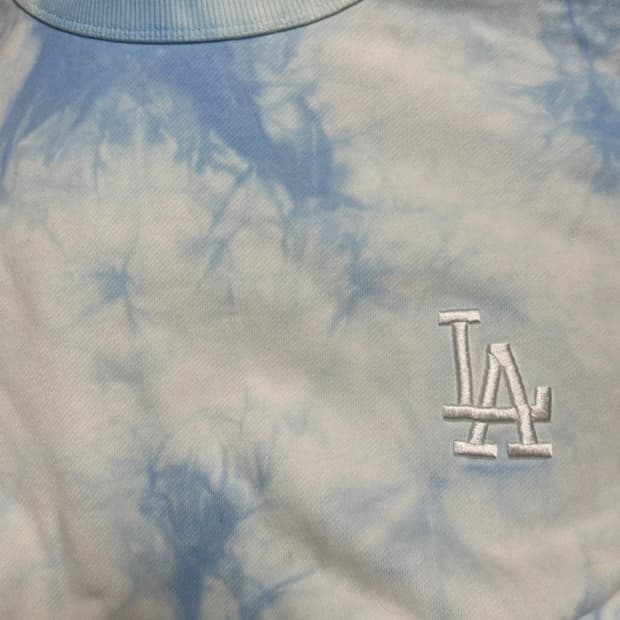 (정품) MLB LA 다저스 타이다이 맨투맨