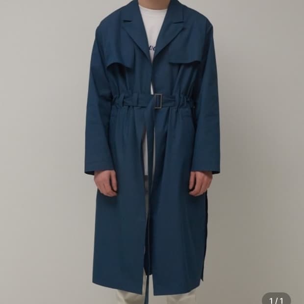 뮤게 벨트 트렌치코트 라지새상품팔아요