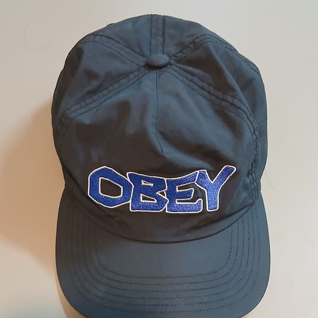 오베이 블랙 볼캡