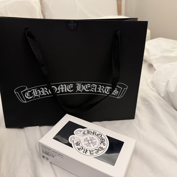 새상품)크롬하츠 복서 브리프 롱 블랙화이트