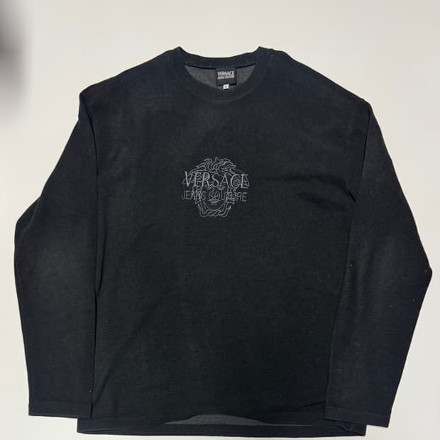 베르사체 진스꾸뛰르 커스텀 메두사 롱 슬리브 XL~2XL