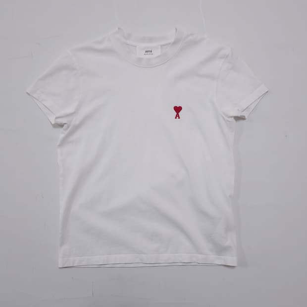 아미 스몰로고 반팔티