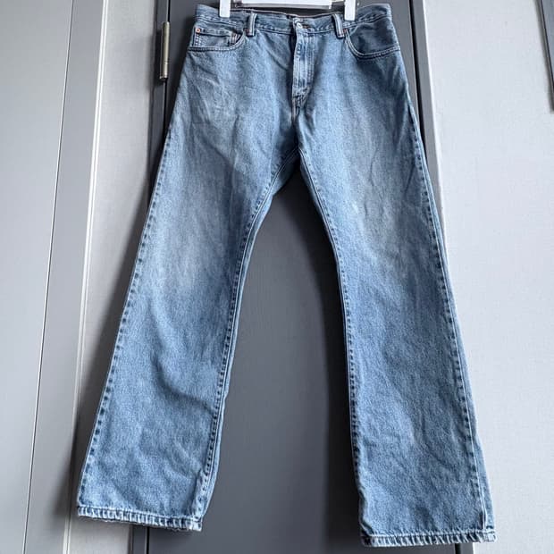 (34x32, 실측33) 리바이스 517 콜롬비아 연청