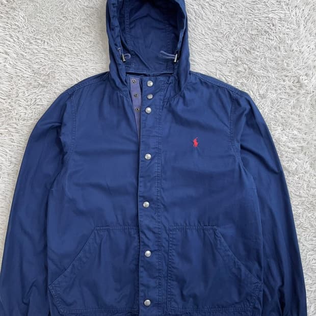 폴로 랄프 로렌 코튼 후드 집업 자켓/#2917