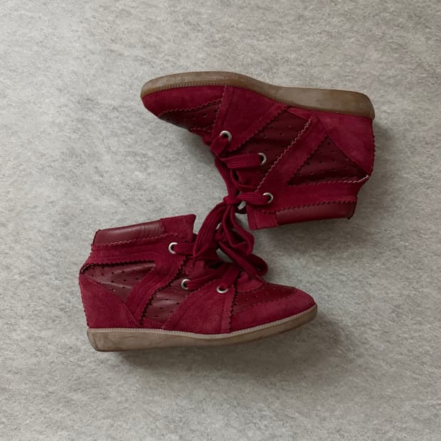 이자벨마랑 하이탑 스니커즈