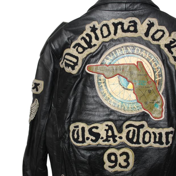 1990s AVIREX Daytona USA Tour 93 Jacket