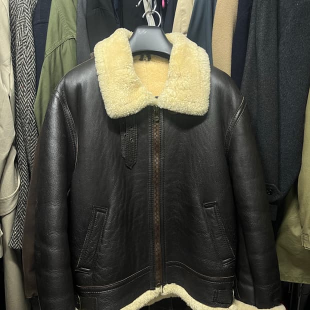 글리맨 밀리터리 쉽 스킨 B-3 자켓 XL 사이즈 판매합니다.