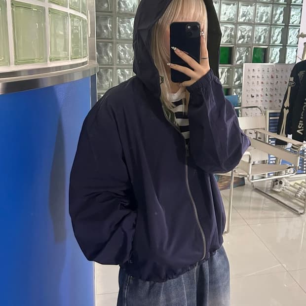 JW ANDERSON SHORT PARKA 방풍 숏 파카